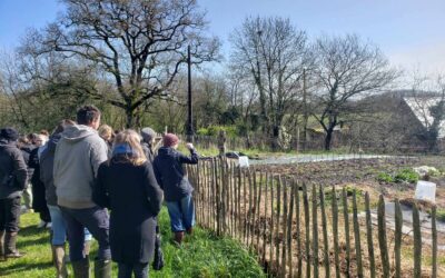 Sortie à la ferme de Giraudière à Saint Georges sur Erve